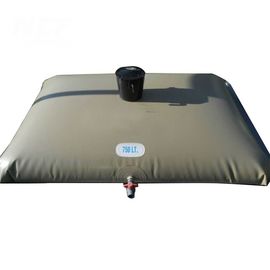 Flexible Water Storage Tanks , Agriculture Use PVC Tarpaulin Water Tank