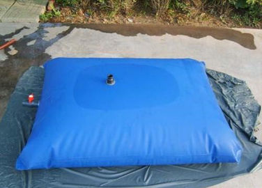 Square Shape Uv Resistance Water Storage Tanks / PVC Hydraulic Water Bladder