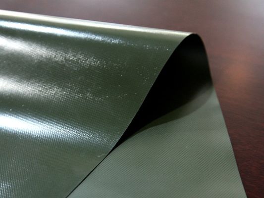 Mildew Proof 18oz Heavy Duty PVC Tarpaulin For Open Top Container